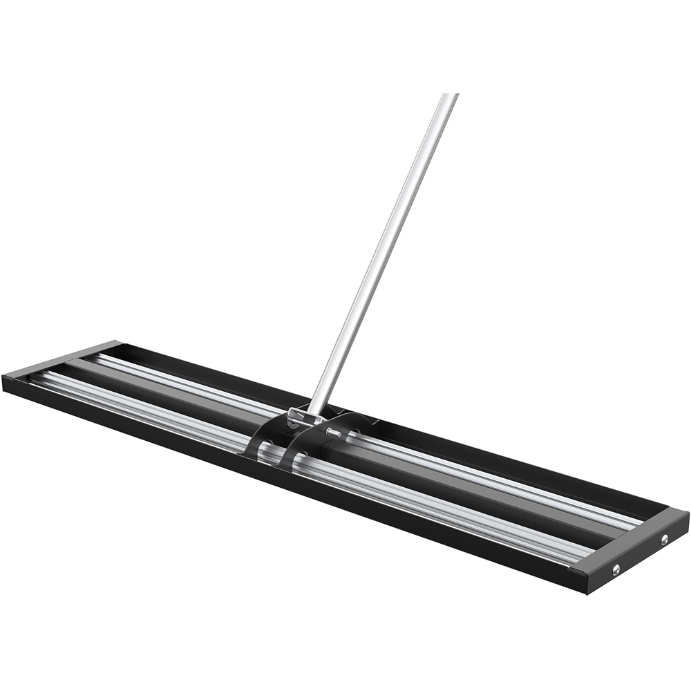 Living and Home Aluminium Alloy Roller Lawn Levelling Rake 114 x 25cm Image 3