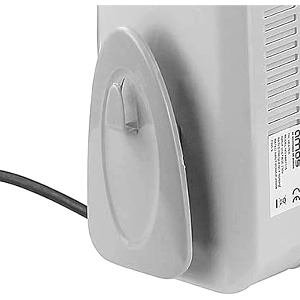 AMOS 7 Fin Grey Oil Filled Radiator 1500W Image 4