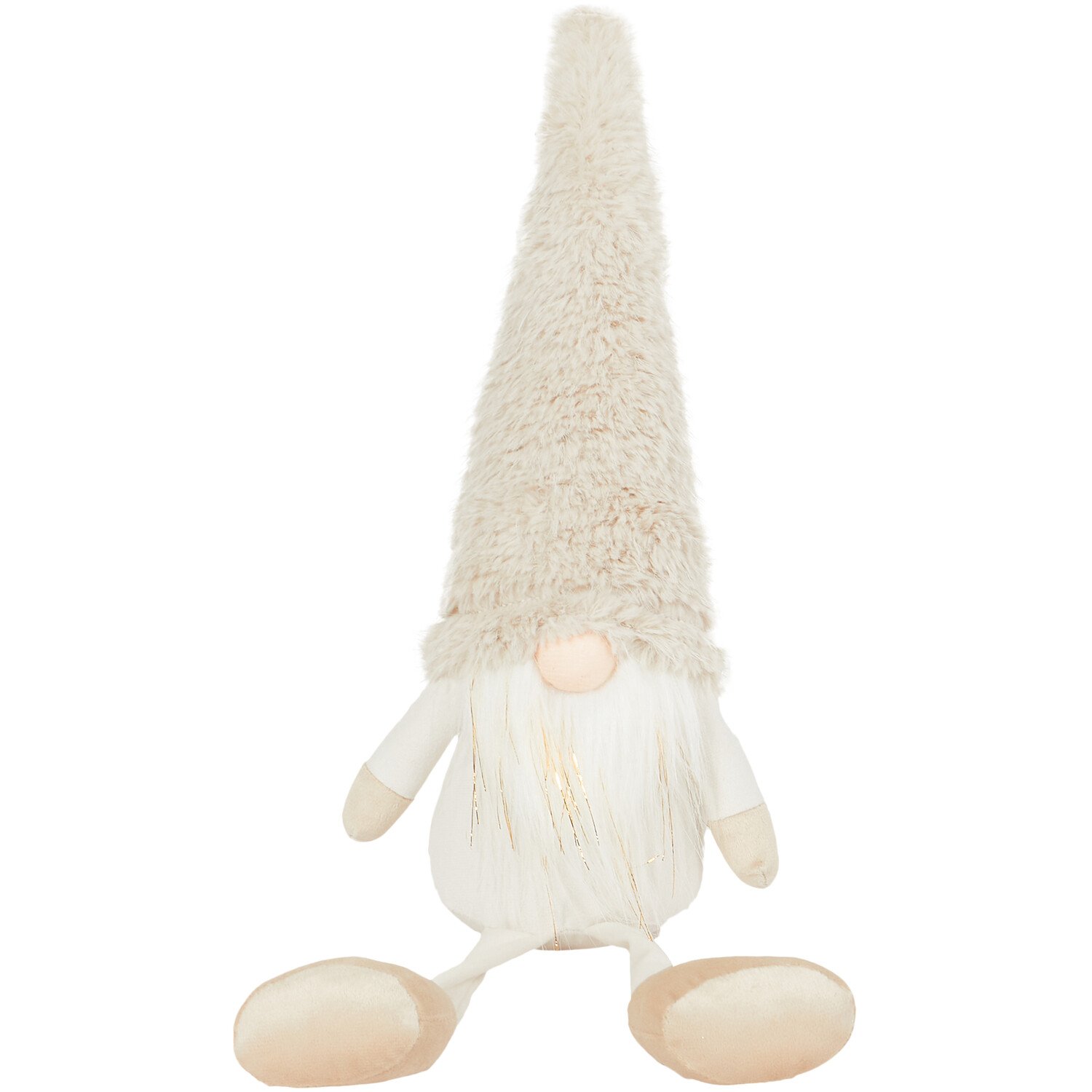 Shelf Sitting Fluffy Gonk Beige - Beige Image 1