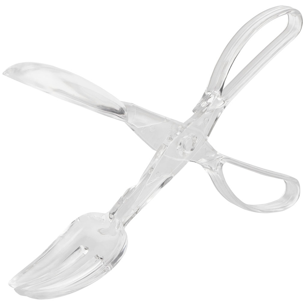 Wilko Clear Plastic Outdoor Salad Servers Wilko