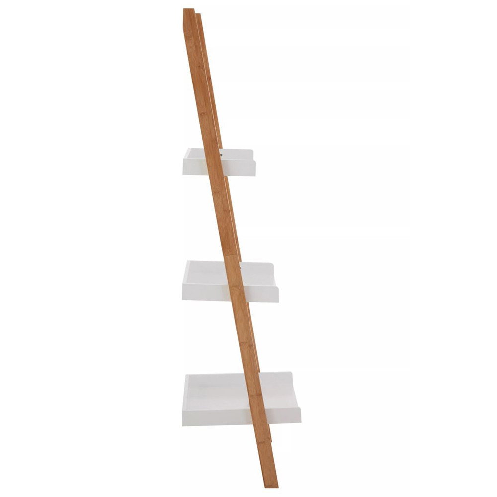 Premier Housewares Nostra 3 Shelf Ladder Bookshelf Image 4