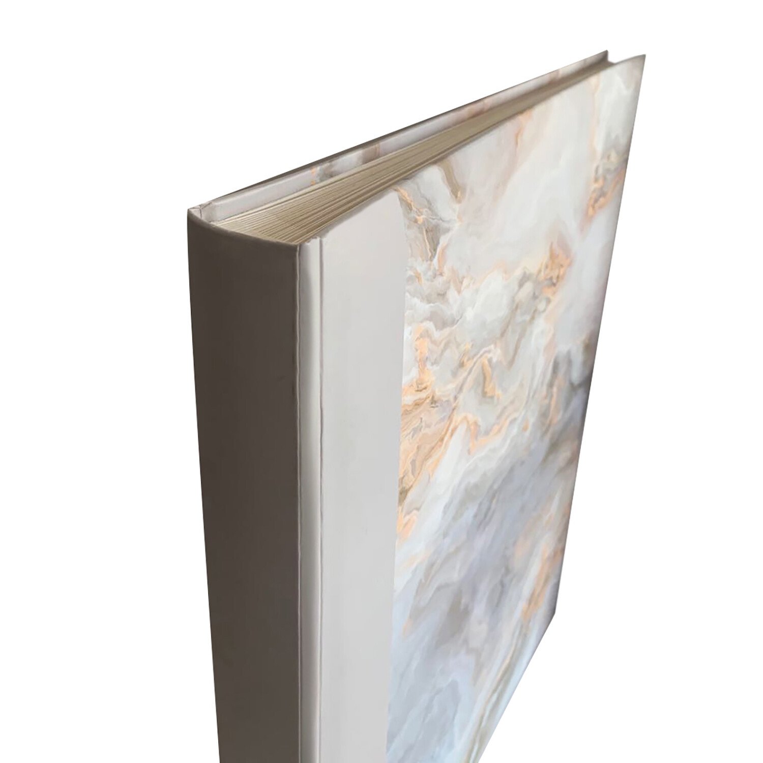 Grey Marble Book Bound Photo Album 25 Sheets Image 6