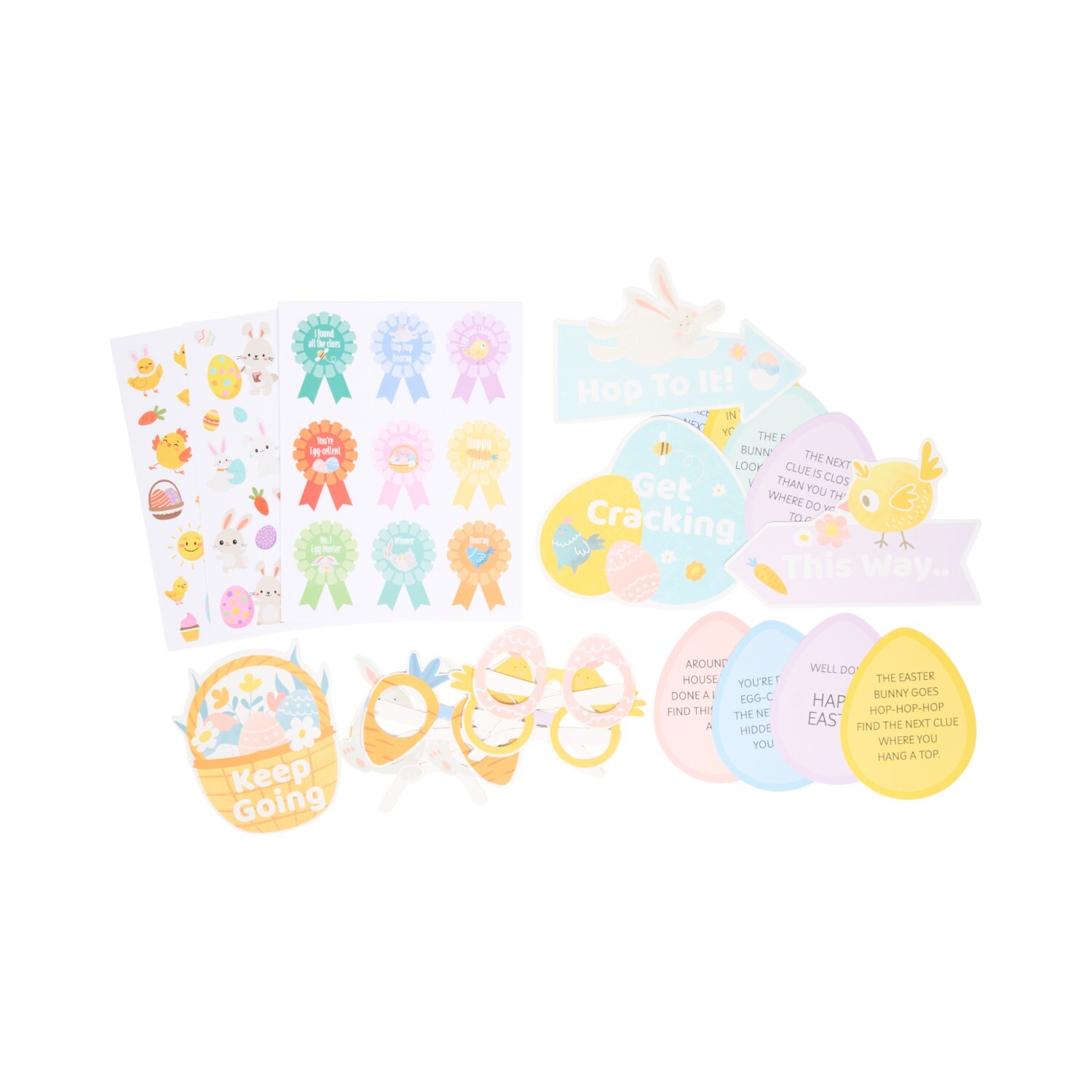Pastel Easter Egg Hunt Kit Image 3