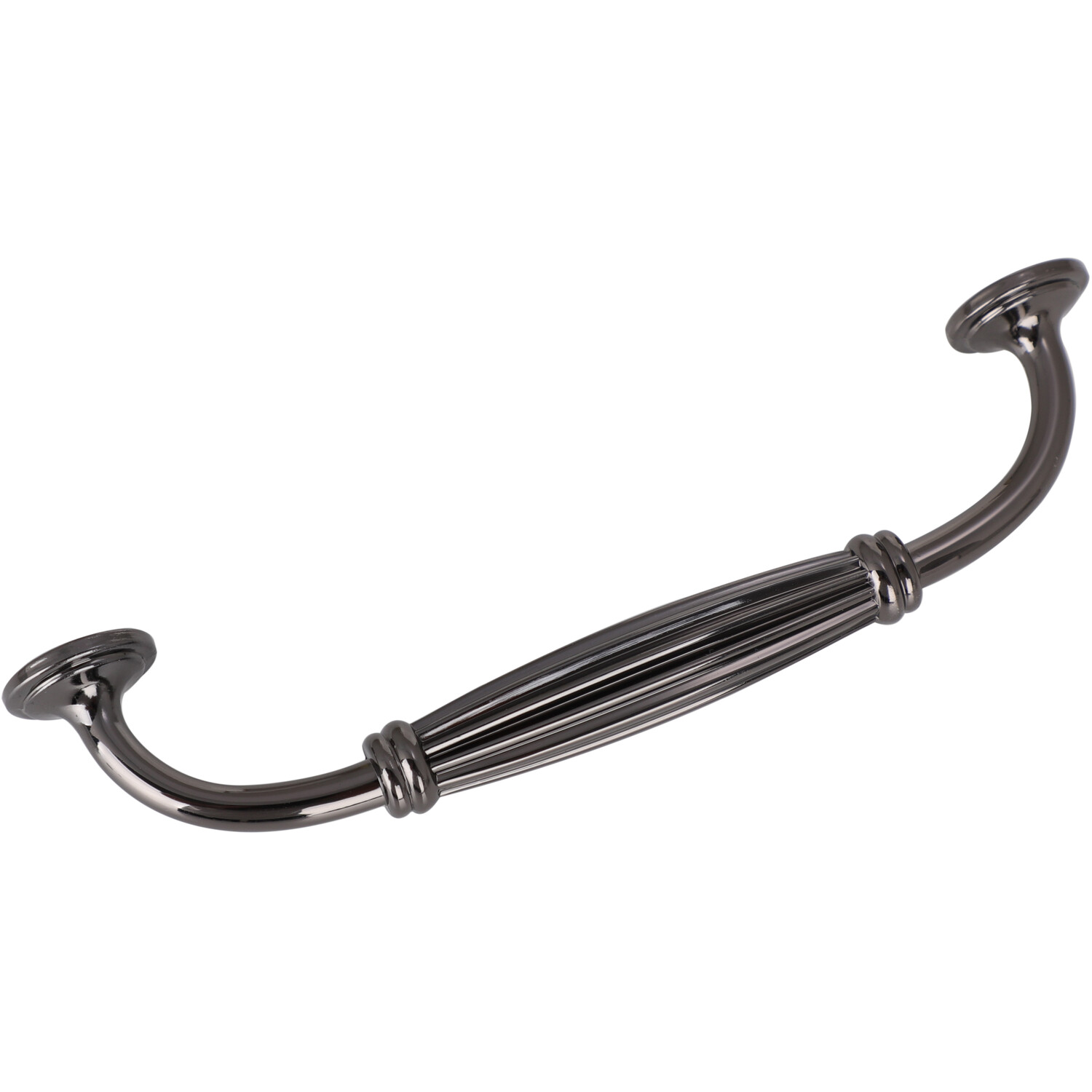 Pack of 2 Hadley Bow Cabinet Handles Black Nickel Image 2