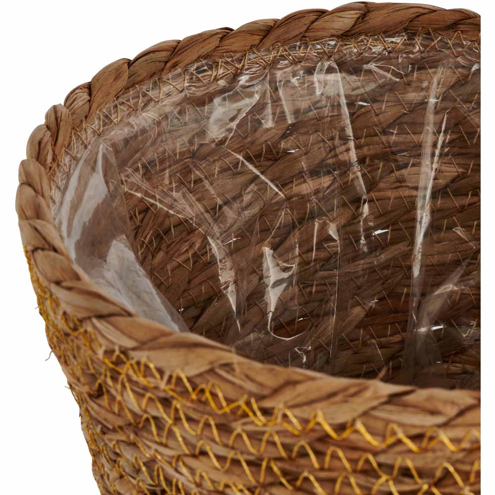 Wilko Seagrass Basket Indoor Pot Image 2