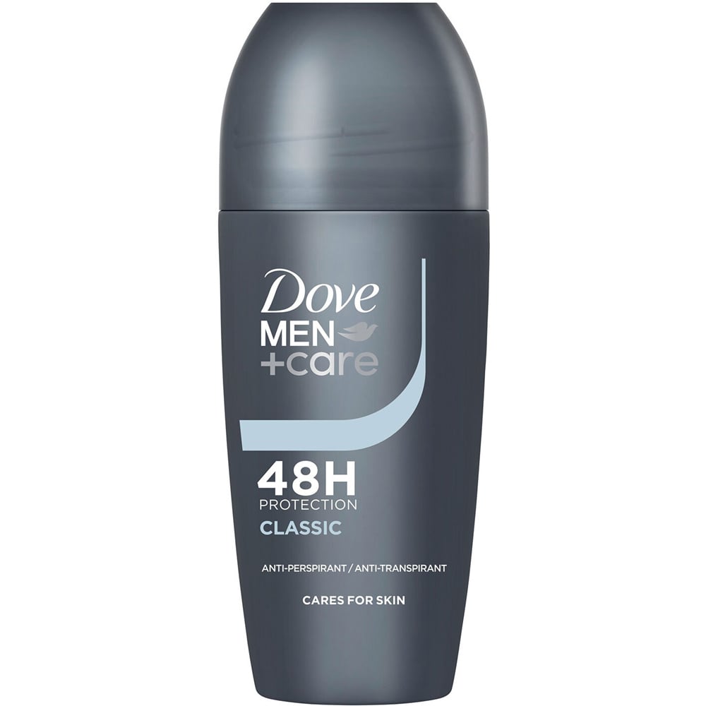 Dove Men + Care Classic Anti-Perspirant 48H Protection Deodorant Roll On 50ml 30 Pack Image 7