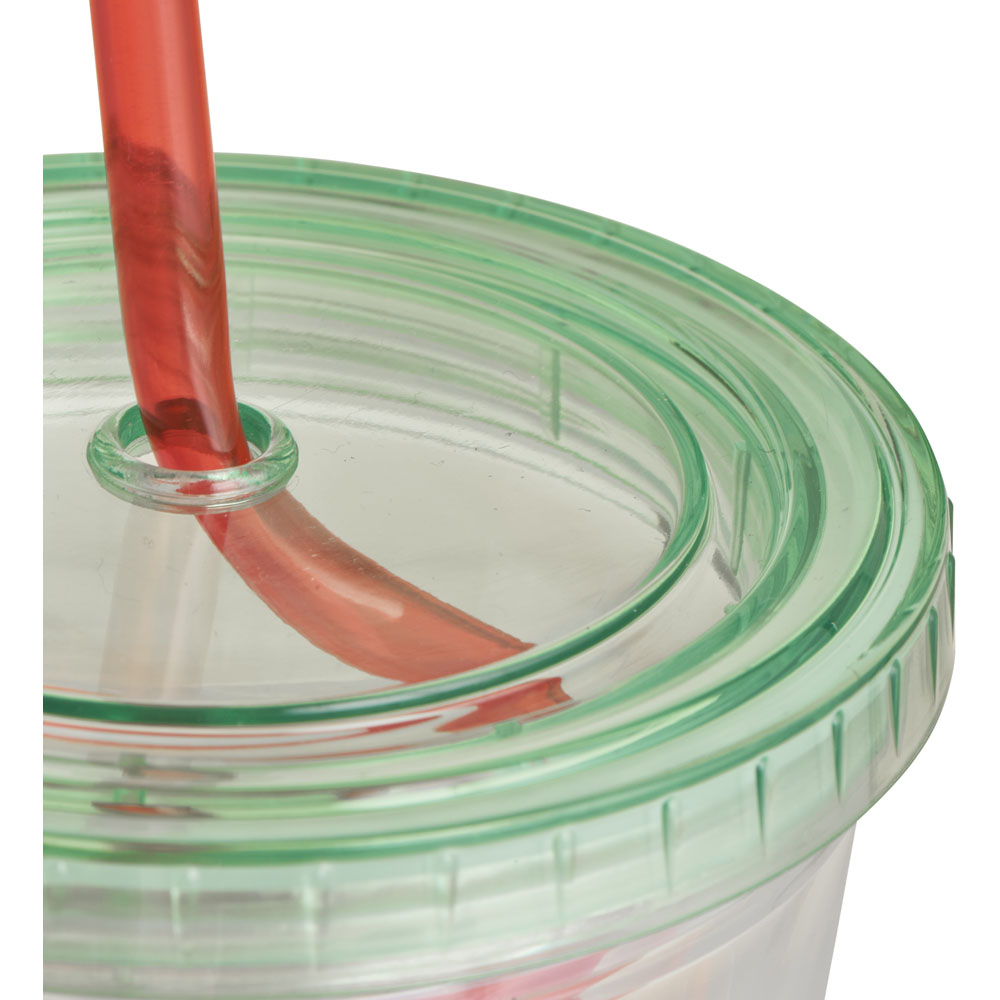 Wilko Team Nice Twisty Straw Tumbler Wilko
