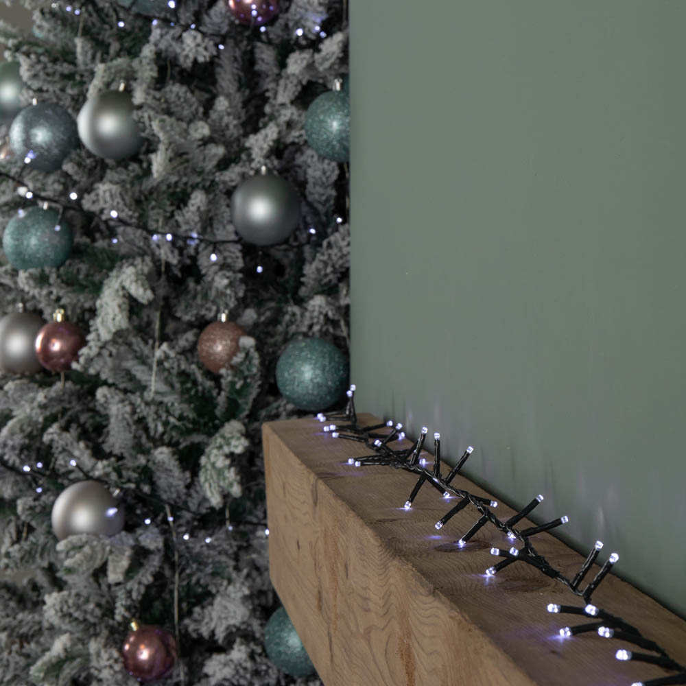 Samuel Alexander 600 White to Blue LED Multi-Function Green String Light 16m Image 4