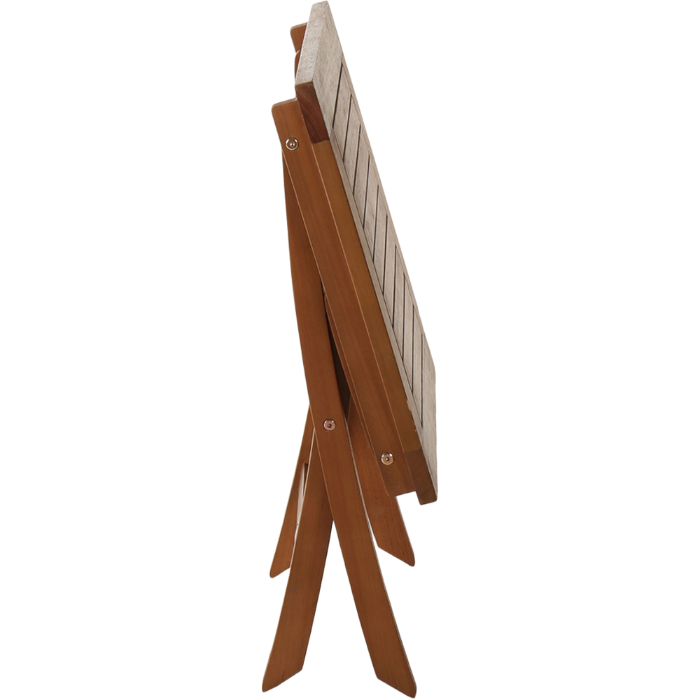 Charles Bentley Eucalyptus Small Folding Side Table Image 5