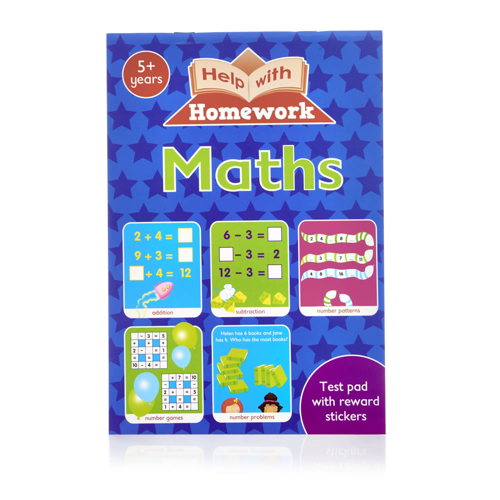 Help With Homework Maths Pad Ages 5+ Image