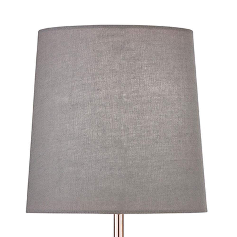 Tall Stick Table Lamp Rose Gold | Grey Image 2