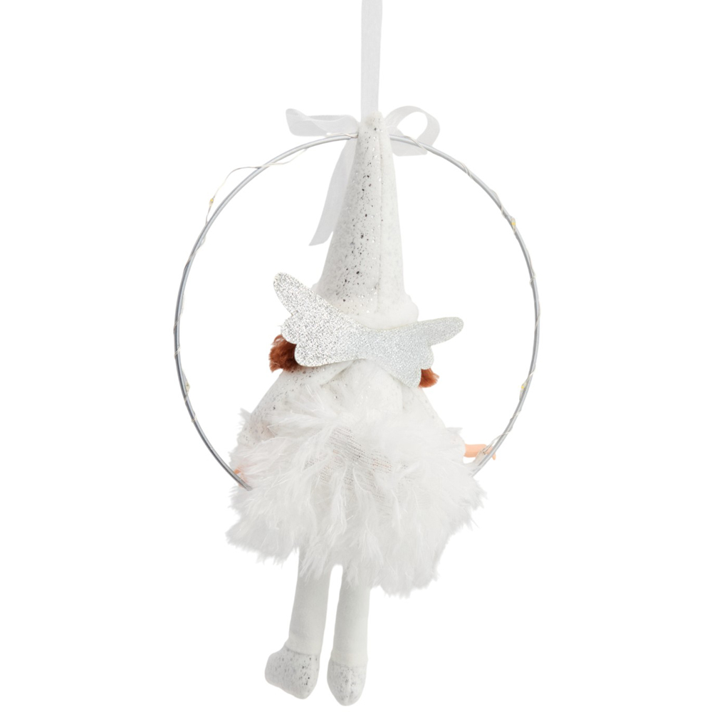 LED Hoop Sitting Fairy - Neutral Image 6