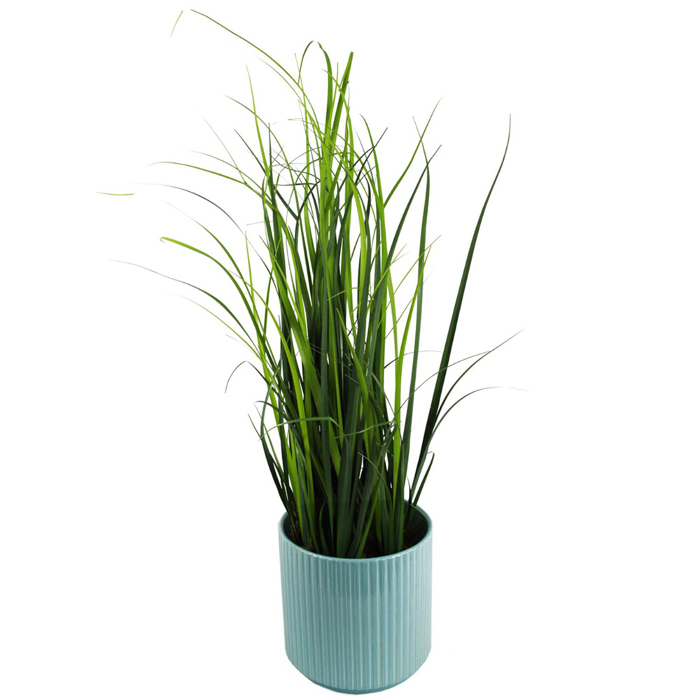 Leaf Artificial Grass Plant Foliage Lemongrass Plant Pot 1.9ft Image 4