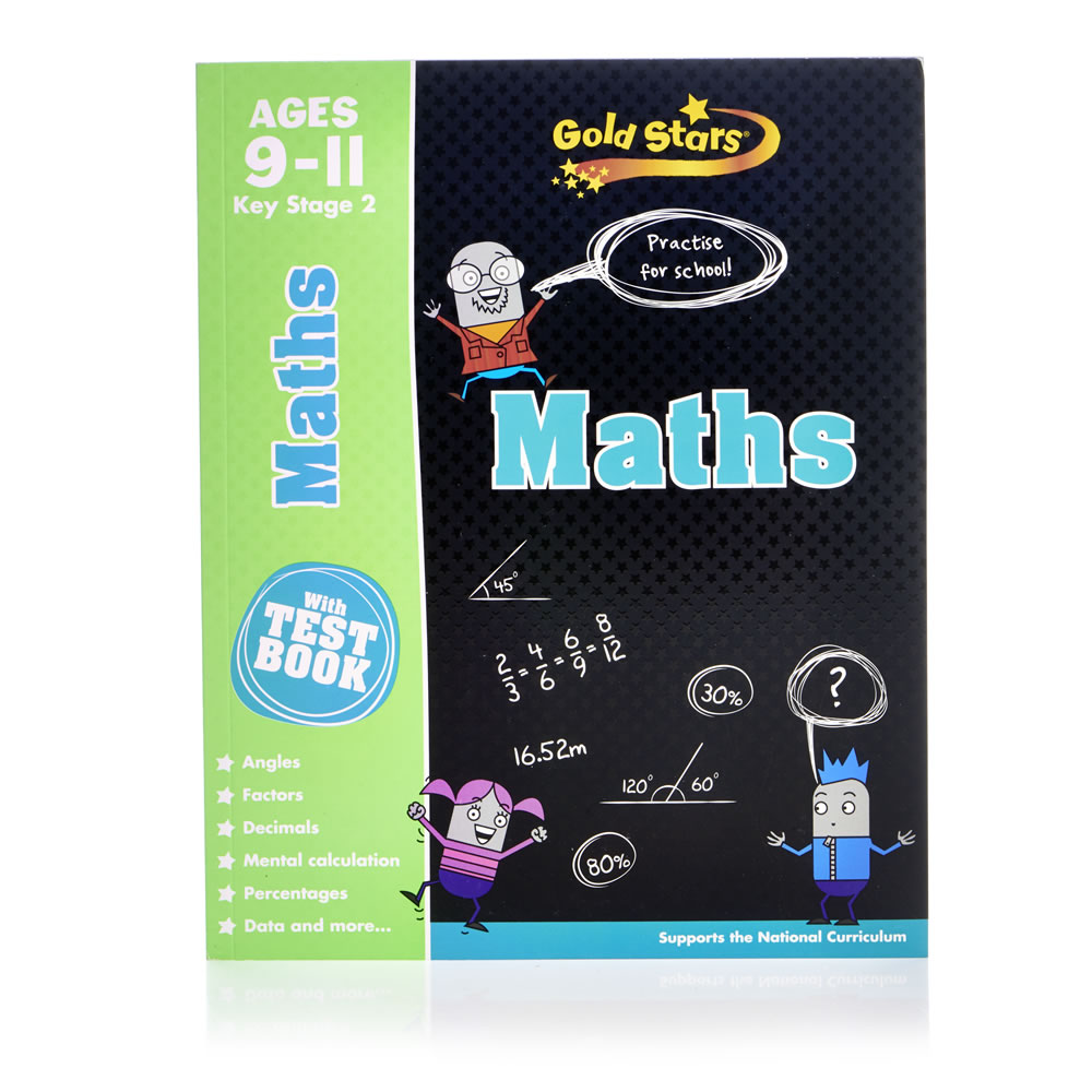 Gold Stars Key Stage 2 Maths Workbook Ages 9-11 Years Image