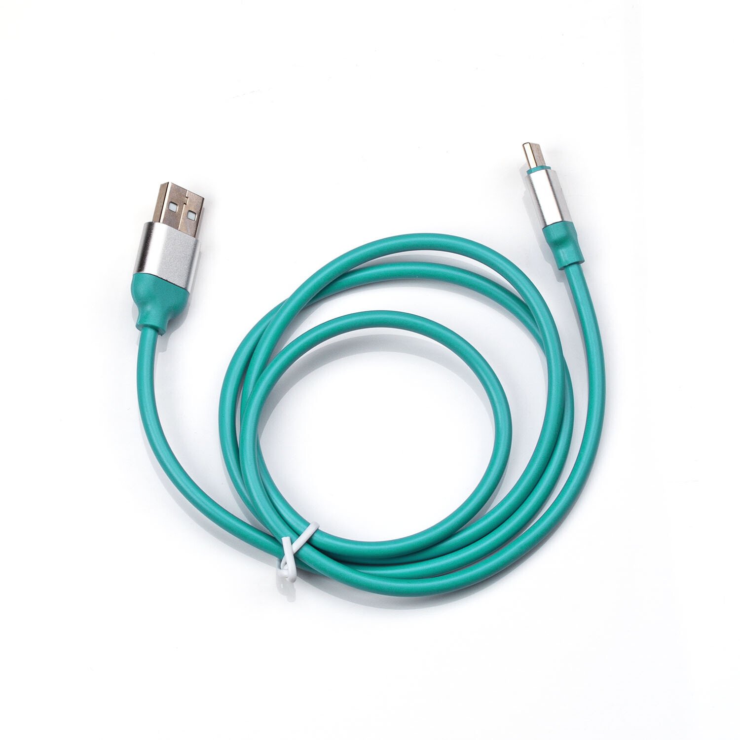 Type-C to USB Charging Cable Pastel 1m - Multicolour Image 4