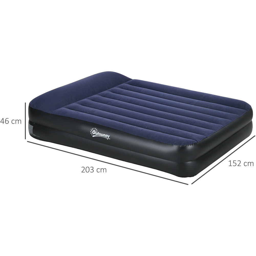 Outsunny Queen Size Air Bed with Built in Electric Pump Image 7