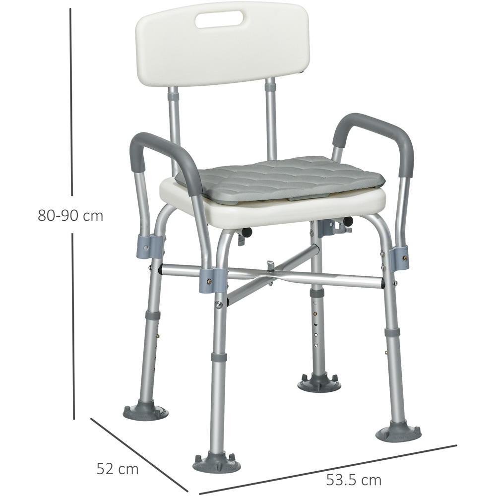 Portland Aluminium Shower Chair Image 7