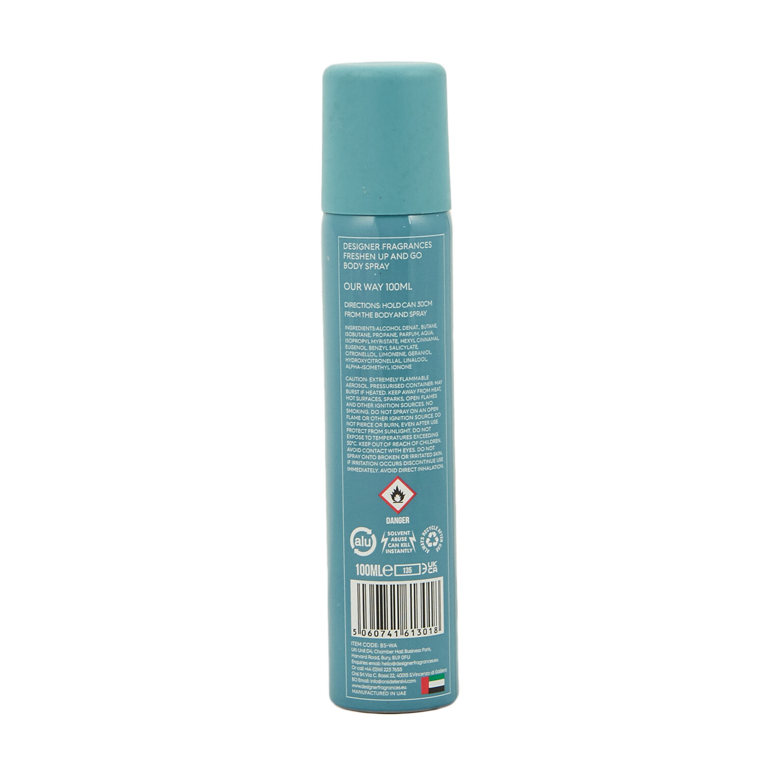 Our Way Body Spray - Teal Image 2