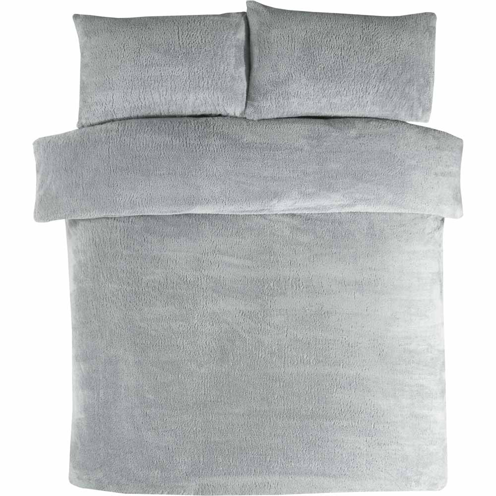 ultra cosy teddy fleece duvet set