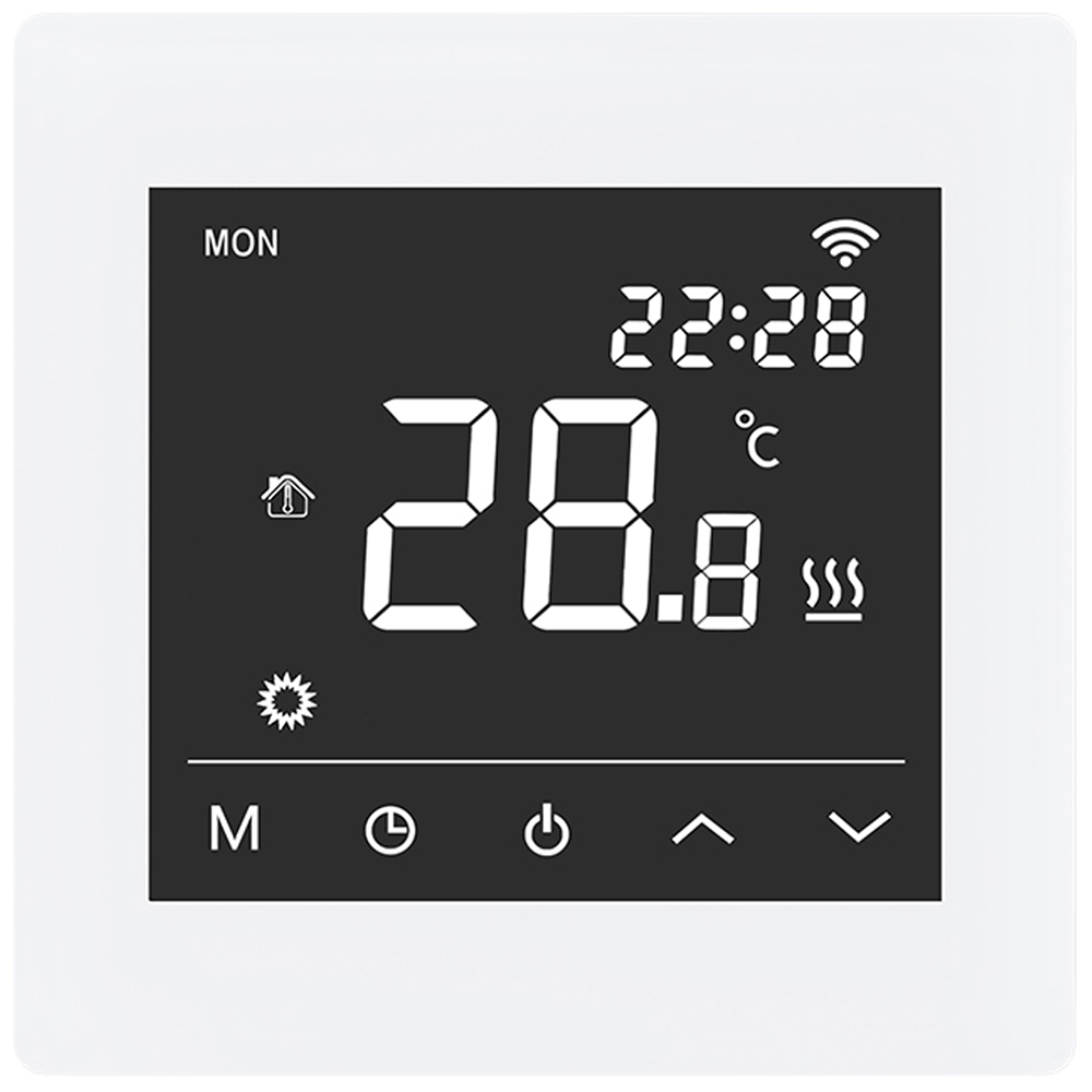 HeatMyHome White 16A Wi-Fi Electric Underfloor Heating Controller Image 1
