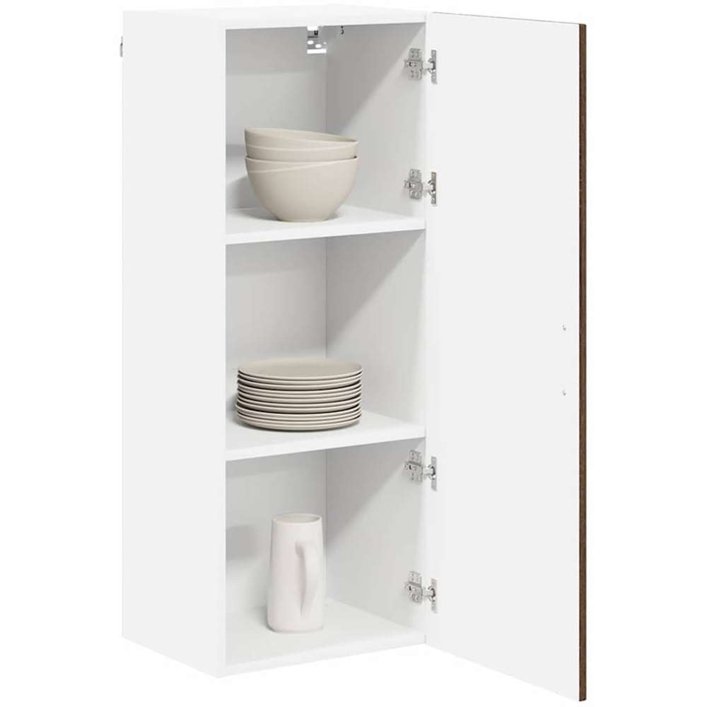 vidaXL Single Door Brown Oak Kitchen Wall Cabinet Image 3