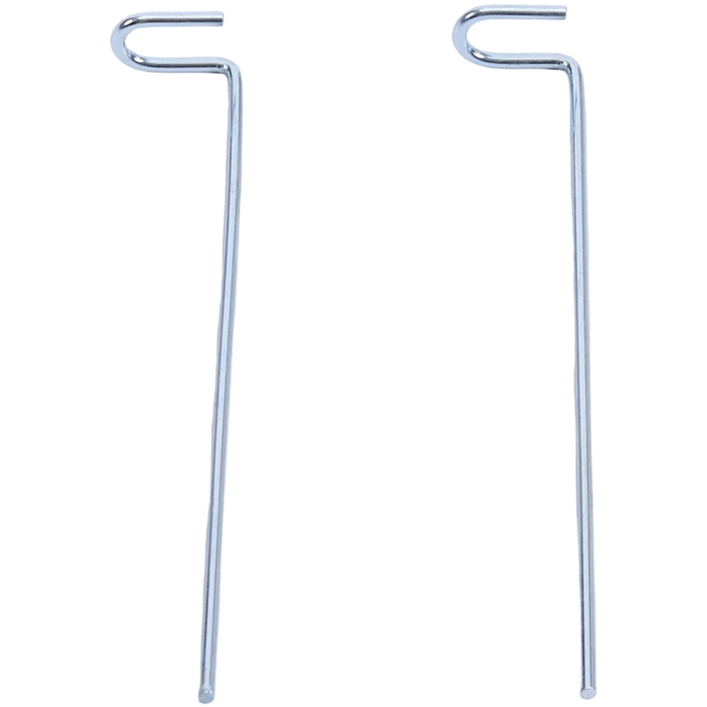 Living and Home Waterproof Solar LED Outdoor Floor Lamp Set of 2 Image 3