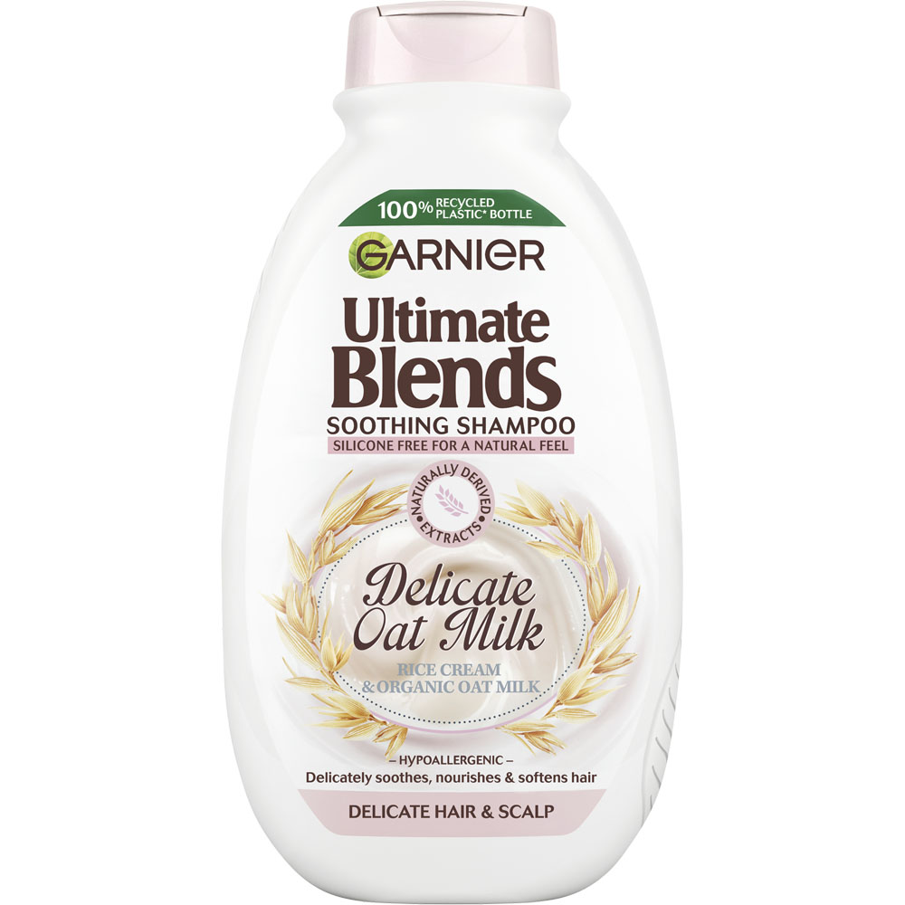 Garnier Ultimate Blends Oat Milk Sensitive Scalp Shampoo 400ml Image 1