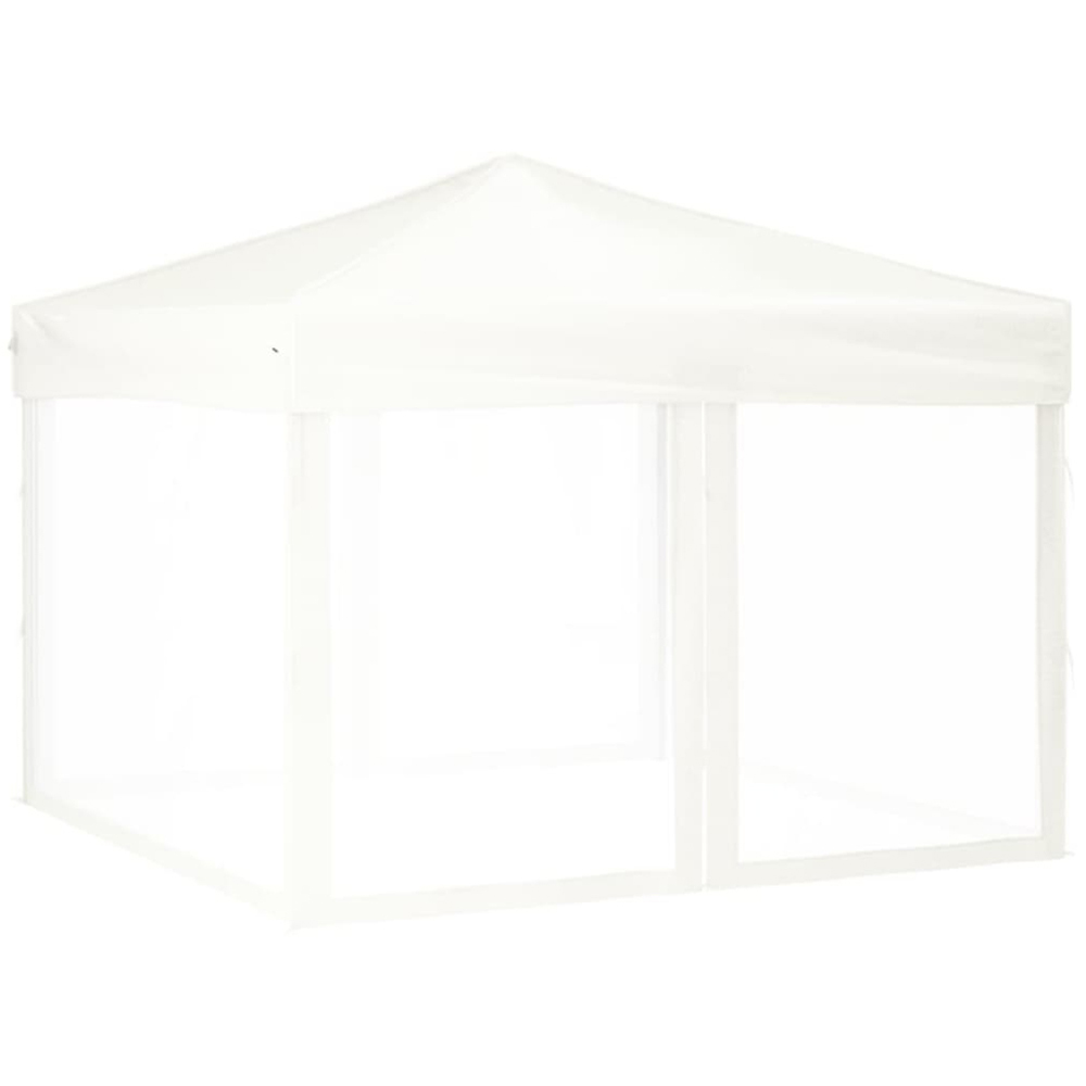 vidaXL 3 x 3m White Party Tent Image 2