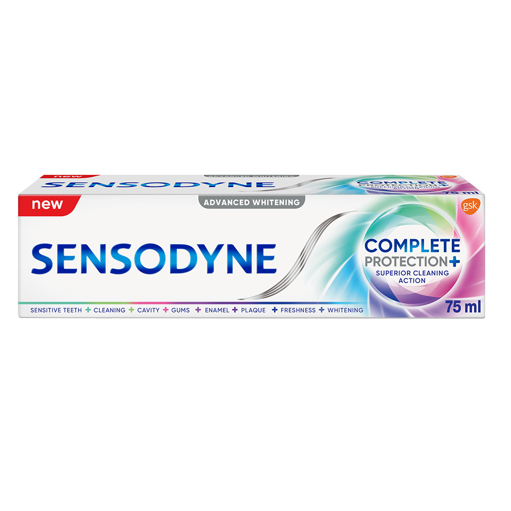 Sensodyne Complete Prot + Whitening 75ml Image