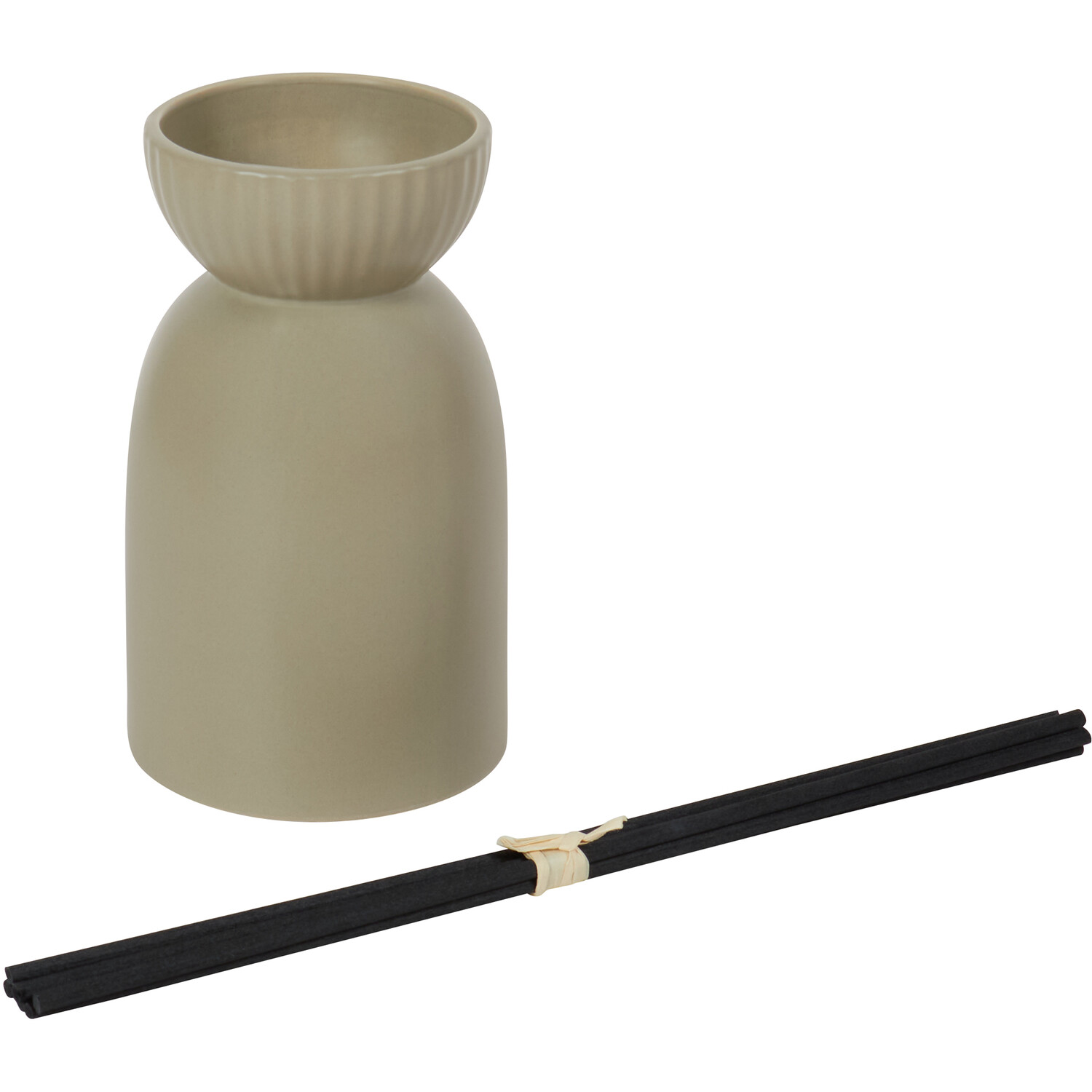 Cashmere Suede Ceramic Diffuser 100ml - Natural Image 2