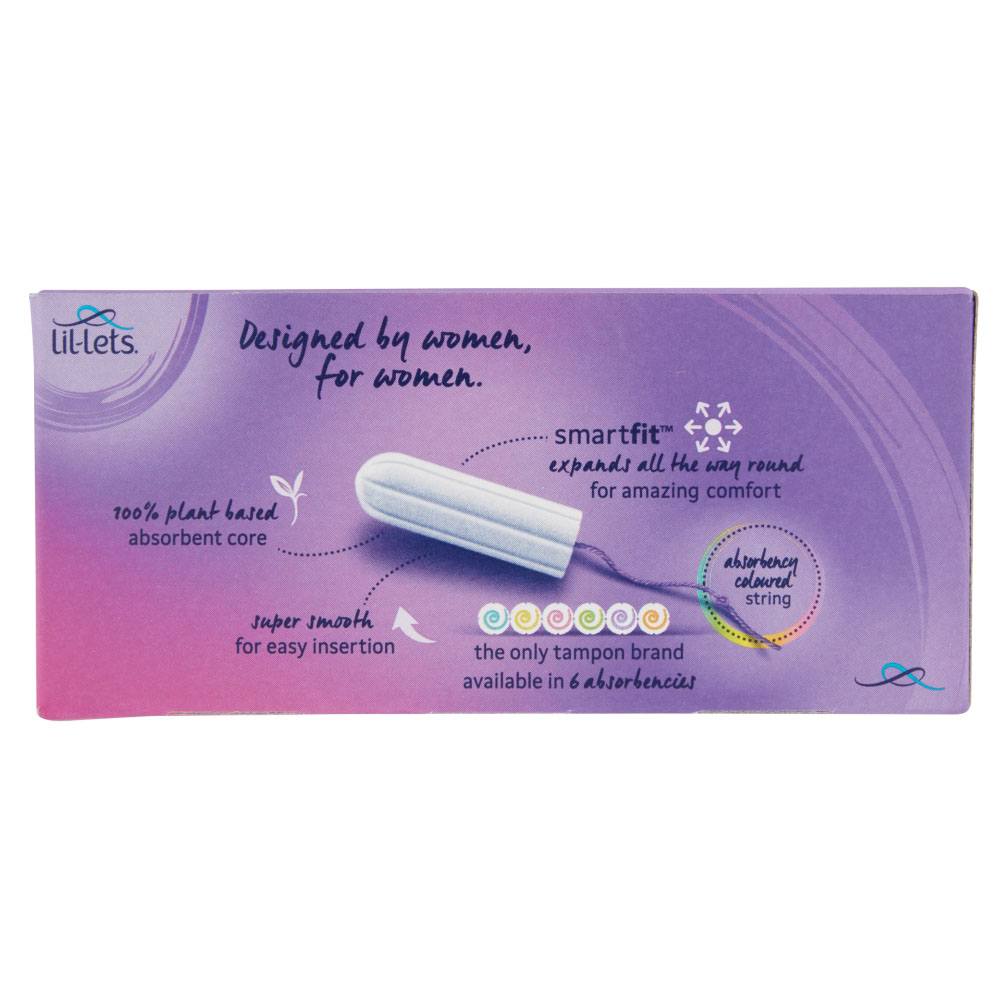 Li-Lets Super Plus Extra Non-Applicator Tampons 14 Pack Image 2