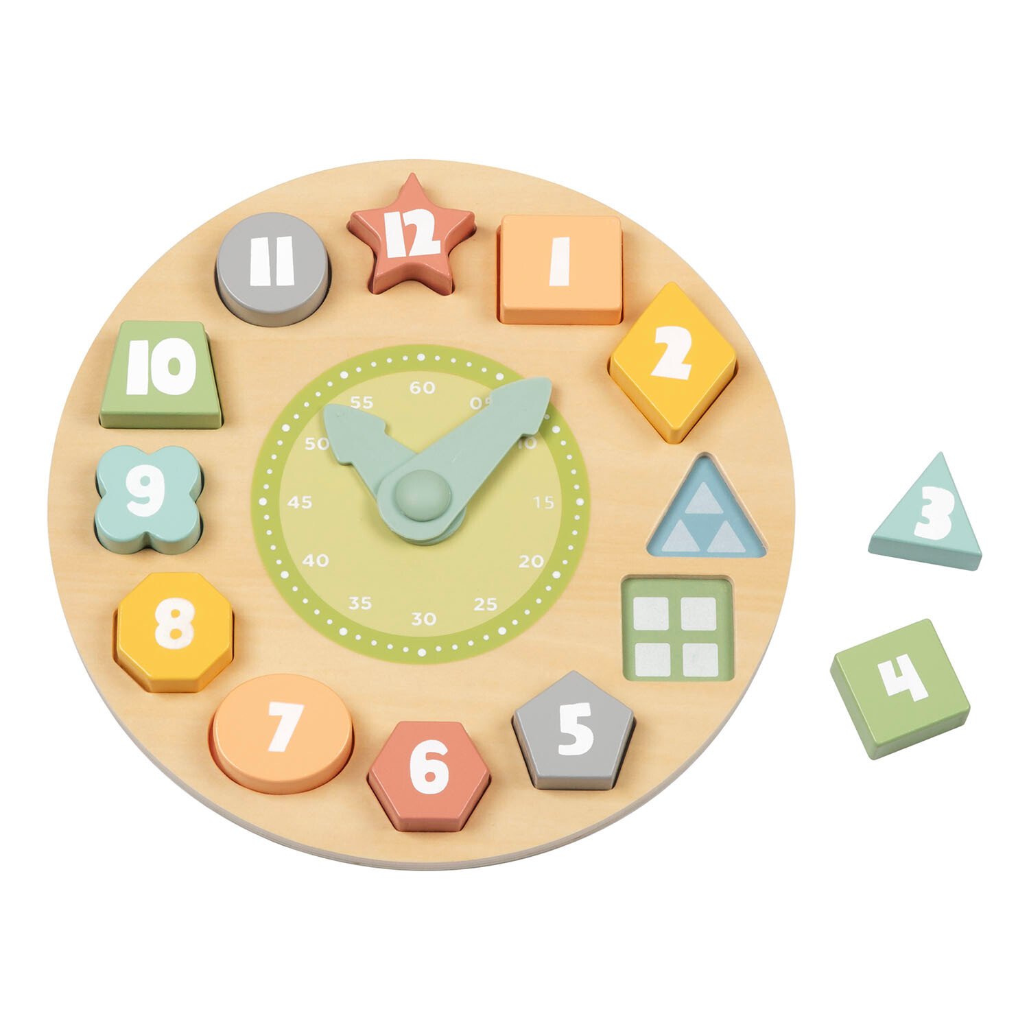 Clock Puzzle - Multicolour Image 2