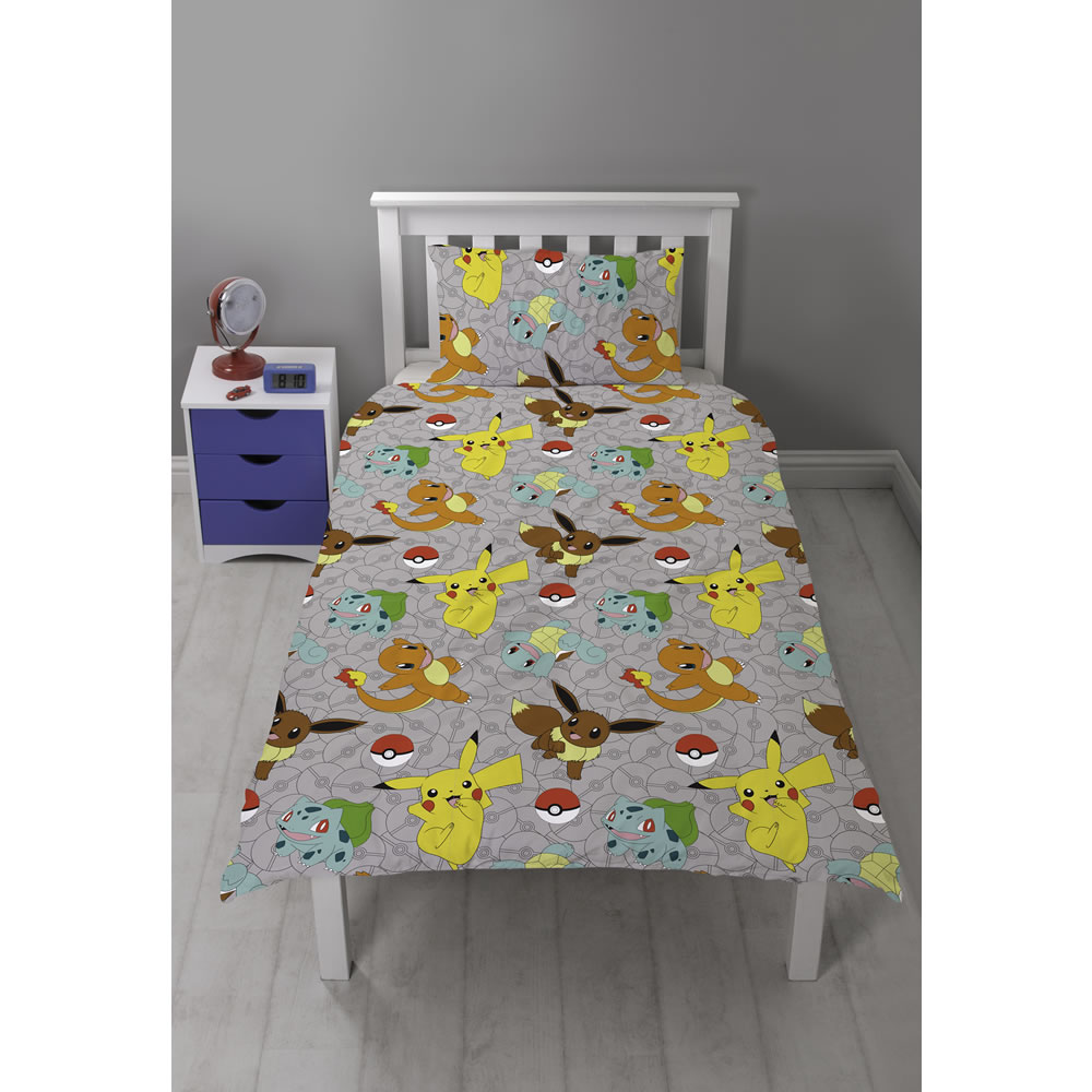 Duvet Set Pokemon Single Wilko
