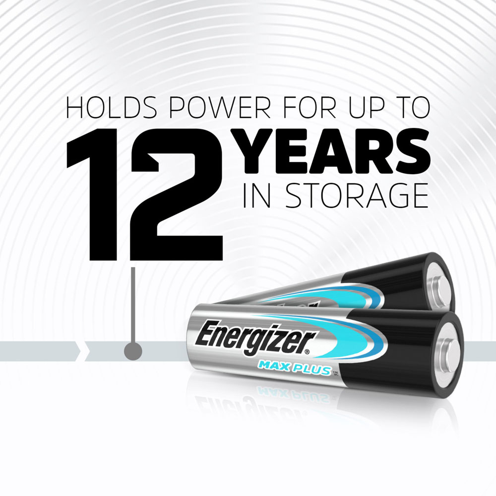 Energizer Max Plus AA 10 Pack Alkaline Batteries Image 6
