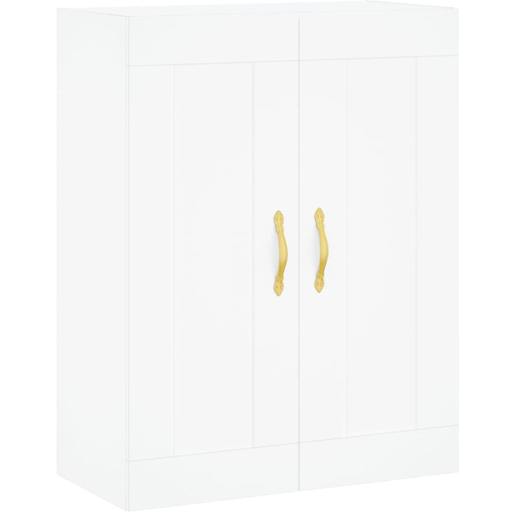 vidaXL 2 Door White Wall Mounted Cabinet Image 2