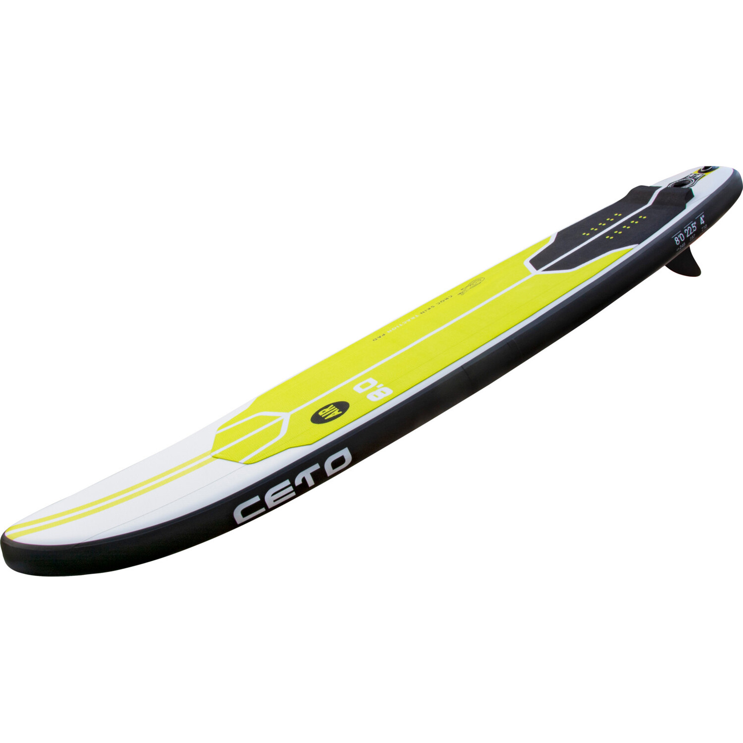 XQMAX 245 Surf Paddle Board - Lime Image 2