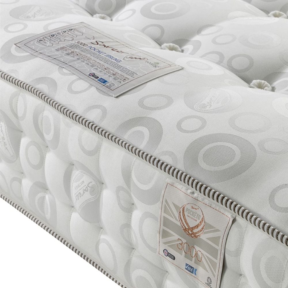 Sareer Matrah Small Double Pocketo 3000 Pocket Sprung Mattress Image 3