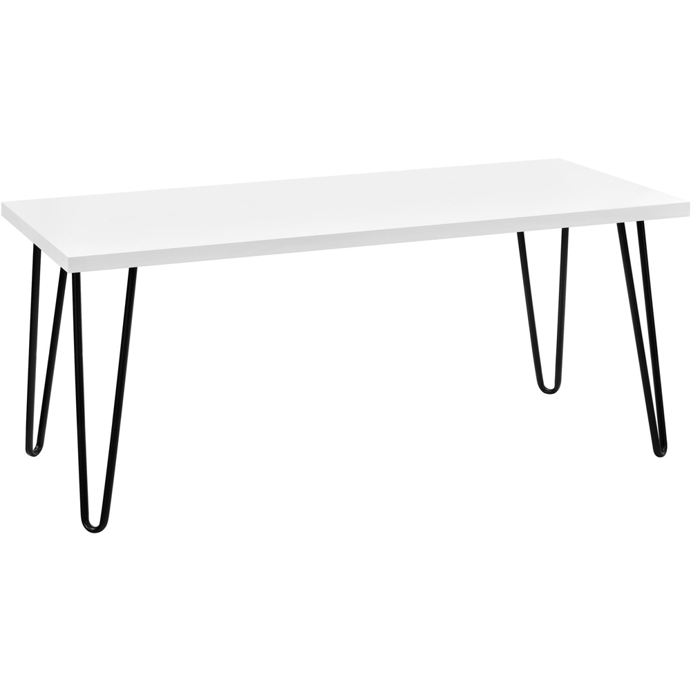 Dorel Owen White Retro Coffee Table Image 2