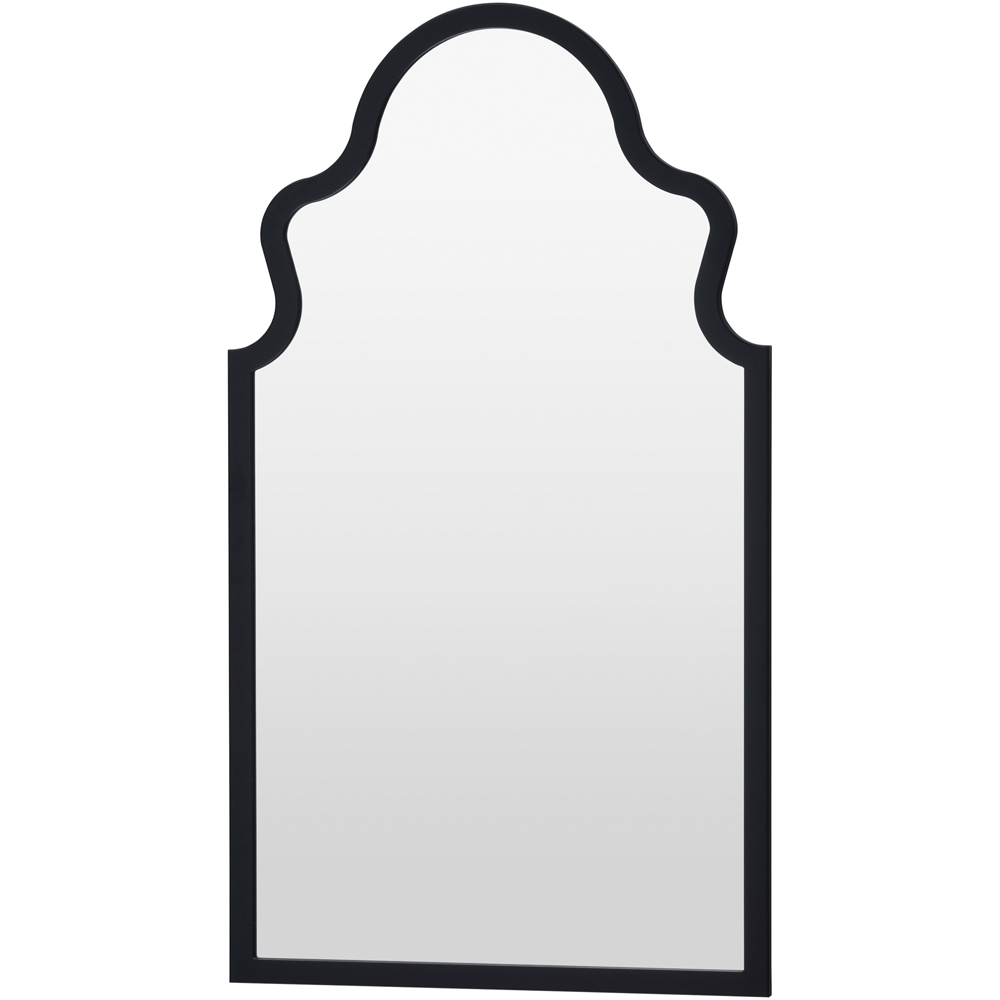 Yearn Black Moroccon Mirror 98 x 52cm Image 1