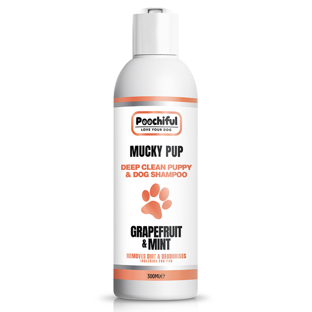 Poochiful Mucky Pup Dog Shampoo 300ml Image 1