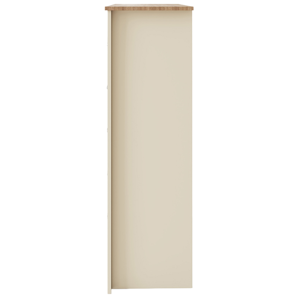 GFW Lancaster 5 Drawer Cream Chest of Drawers Image 7