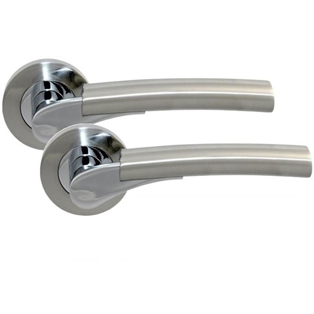 Golden Grace Polished Chrome Verona Ultimo Duo Bathroom Handle Set 64mm Image 2