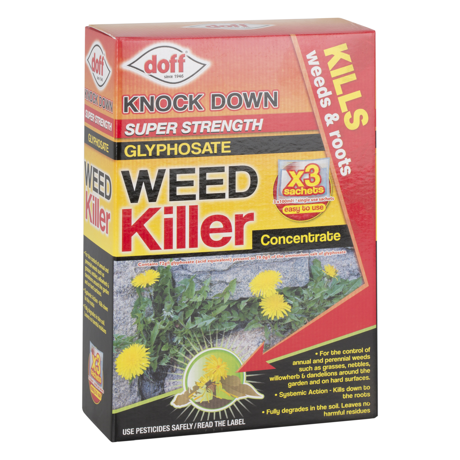 Doff Glyphosate Weed Killer Concentrate Sachets Image