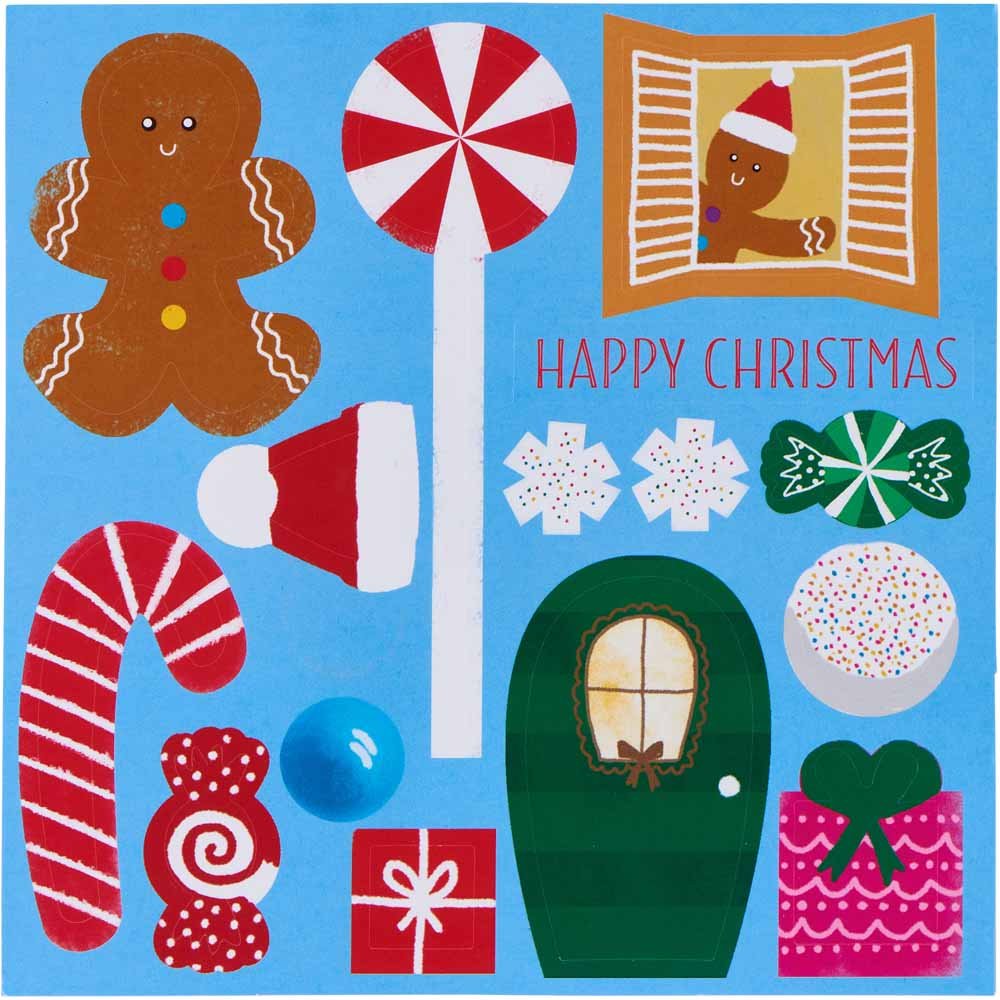 Wilko Make your Own Crafty Christmas Cards 6 Pack Image 4