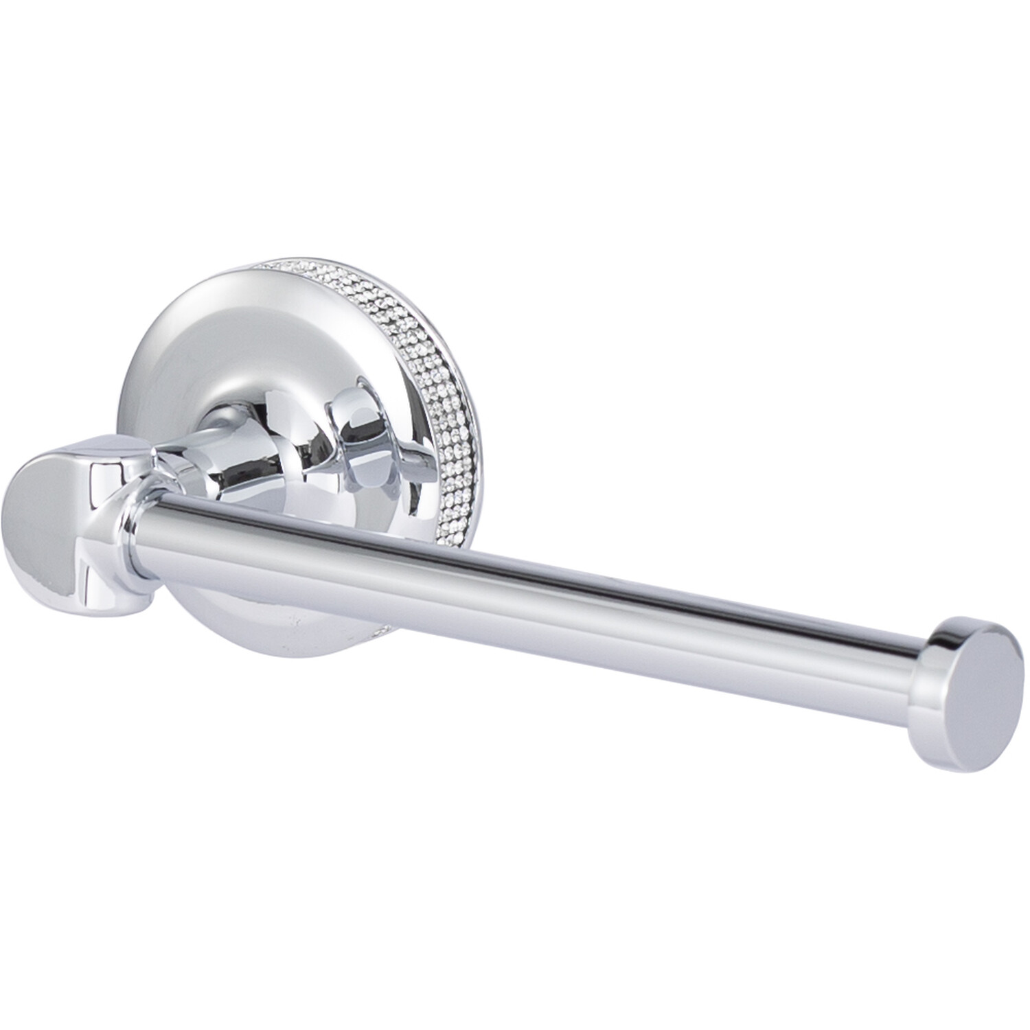 Victoria Silver Toilet Roll Holder Image 2