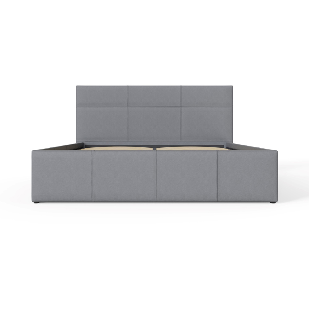 GFW Small Double Grey End Lift Ottoman Bed Image 3