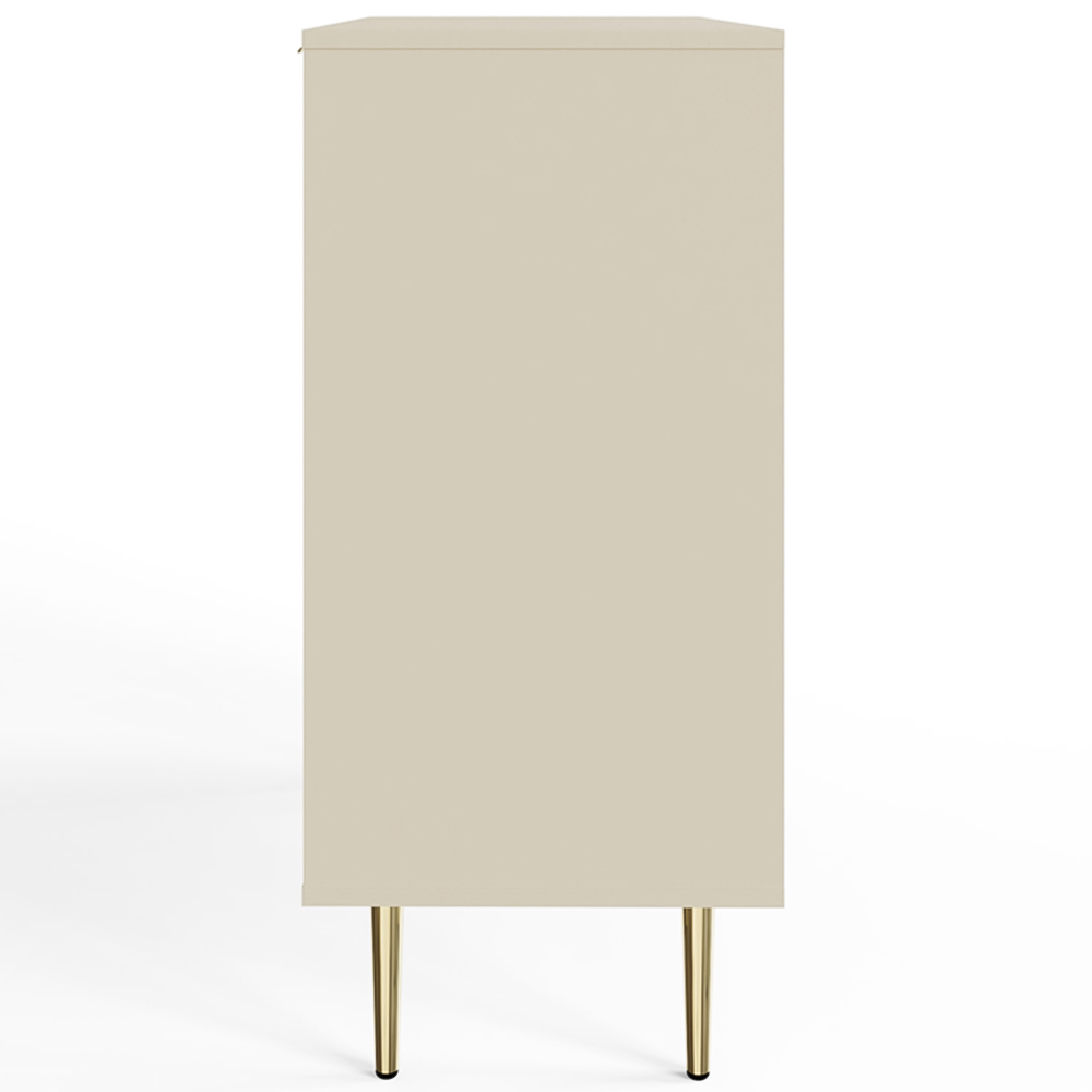 GFW Azariah 2 Door Ivory Compact Sideboard Image 5