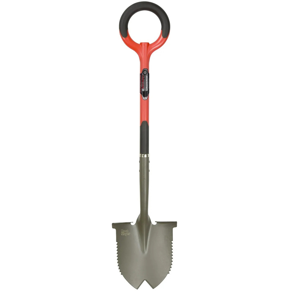 Radius Garden Root Slayer Carbon Steel Round Head Shovel Image 1
