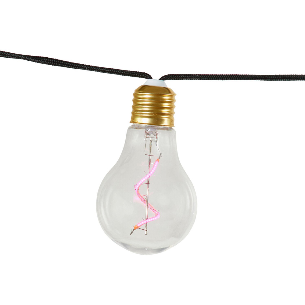 10 LED Neon Bulb String Light Image 6