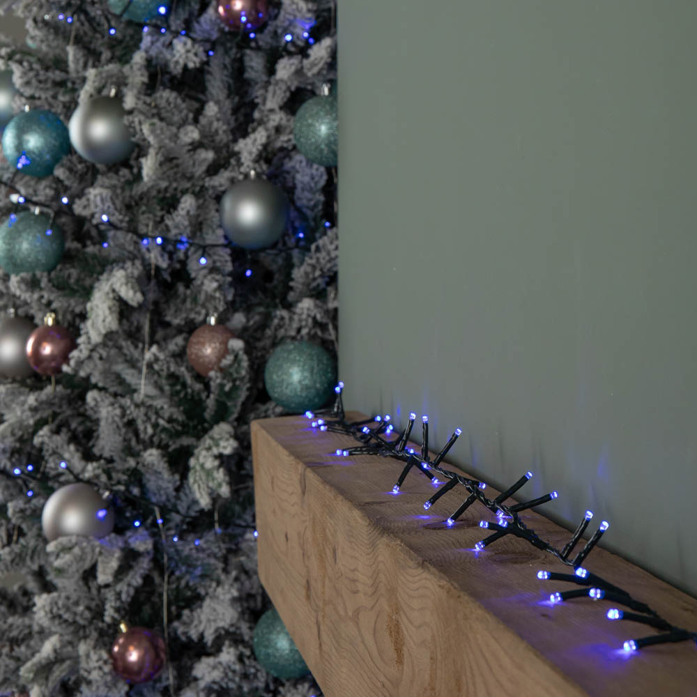 Samuel Alexander 600 White to Blue LED Multi-Function Green String Light 16m Image 5